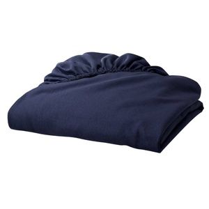 2 Jersey knit crib sheets bundle. Navy